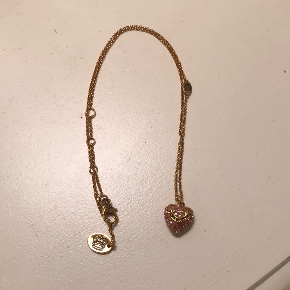 Juicy Couture • Rhinestone Heart Necklace